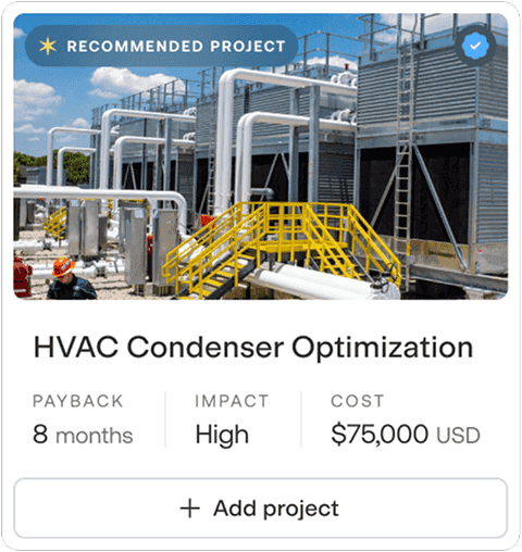 Portfolio company project recommendations