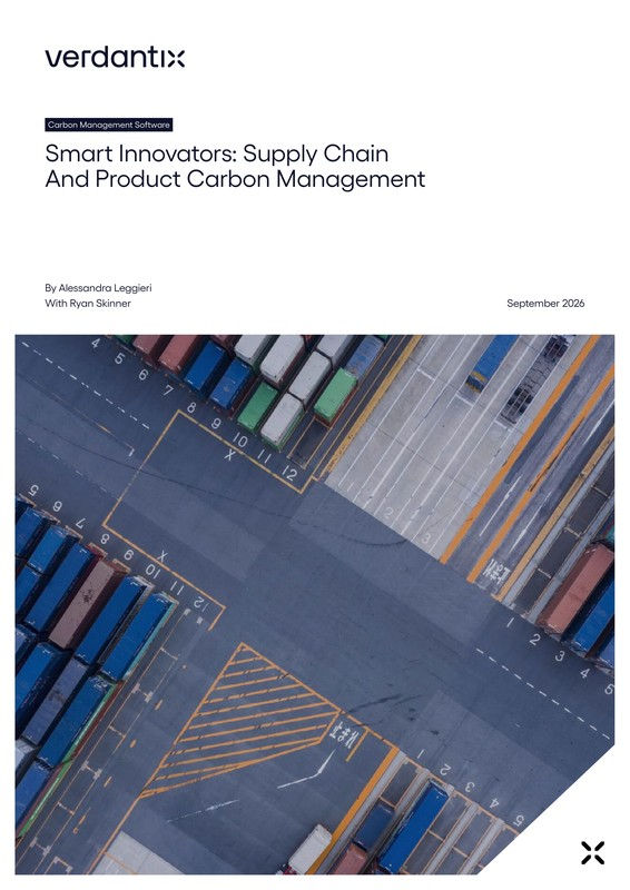 Verdantix Smart Innovators: Supply Chain And Product Carbon Management (2026)